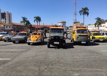 Curitiba, 29 de agosto de 2020. Desfile de viaturas. - Fotos: Soldados Ismael Ponchio e Adilson Voinaski Afonso