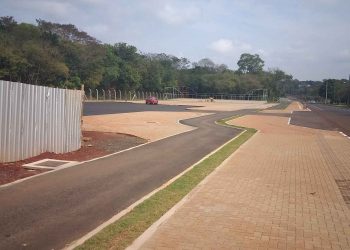 Pista e caminhada e ciclovia da Vila A.