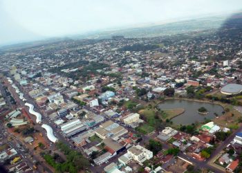 Linha Internacional da cidade de Pedro Juan Caballero com Ponta Porã. Foto Cemap.