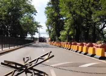 A Ponte da Amizade está fechada desde 18 de março. Foto: La Clave