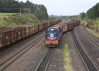 Ferroeste em Guarapuava.  Foto: Jaelson Lucas/ANPr