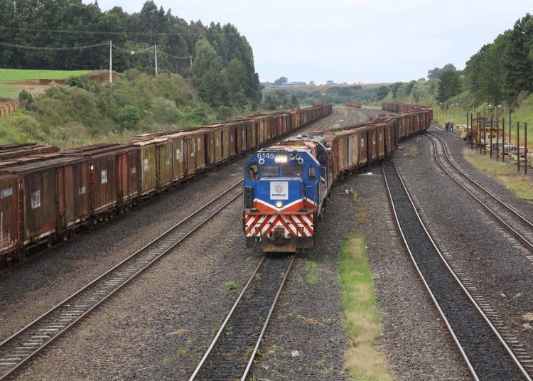 Ferroeste em Guarapuava.  Foto: Jaelson Lucas/ANPr