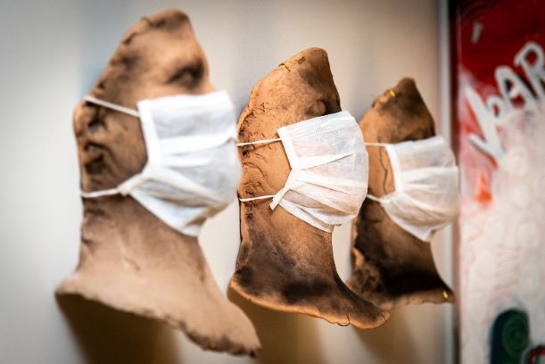 Mostra reúne produção local de artes visuais da área de influência da Itaipu. Fotos: Rubens Fraulini/Itaipu Binacional.