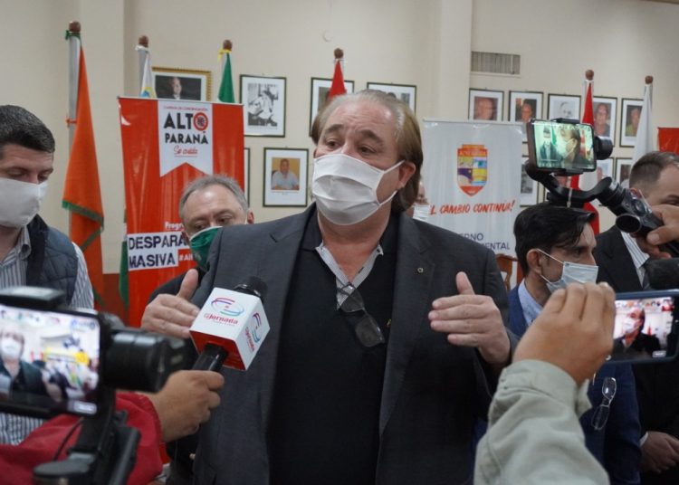 Governador do Alto Paraná, Roberto González Vaesken. Foto: divulgação