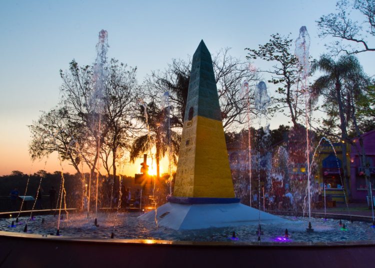 Marco das Três Fronteiras. Foto: Nilton Rolin/Divugação