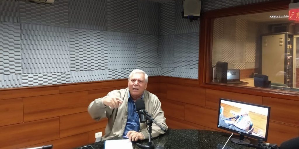 Mac Donald na entrevista de ontem (22).