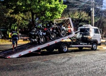 Mostos apreendidas ontem. Foto: Foztrans