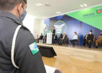 Solenidade desta manhã. Foto Geraldo Bubniak AEN