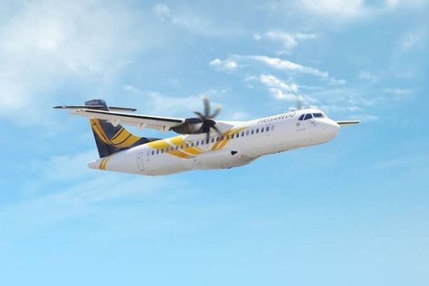 Aeronave ATR 72 -500. Foto: Voepass/Divulgação