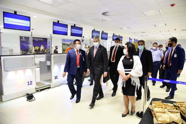 O aeroporto de Guaraní, localizado na cidade de Minga Guazú, próxima à Ciudad del Este, no departamento de Alto Paraná, também reativa suas operações. Foto: IP