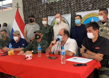 Entrevista coletiva realizada sábado (21). Foto: Agência IP/Divulgação