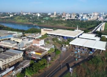 Aduana da Receita Federal na Ponte da Amizade. Foto: RF/Divulgação