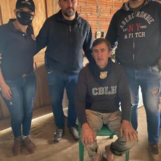 Produtor de soja brasileiro Luis Carlos Tamiozzo sequestrado no Paraguai. Foto: La Clave