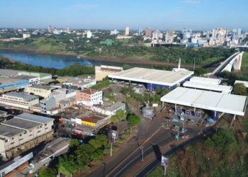 Aduana da Receita Federal na Ponte da Amizade. Foto: divulgação/RF