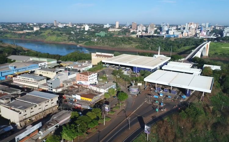 Aduana da Receita Federal na Ponte da Amizade. Foto: divulgação/RF