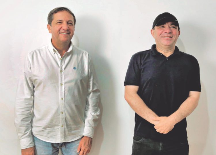 Chico e Delegado Sampaio. Foto: jornal GDia