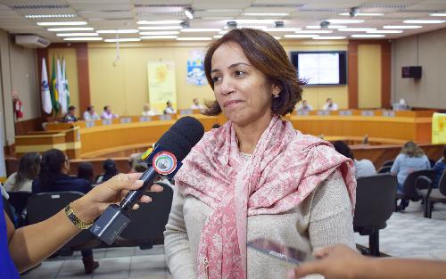 Rosa Maria Jerônymo Lima. Foto: Rádio Cultura de Foz do Iguaçu