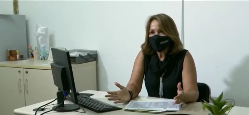 Secretária municipal de Saúde, Rosa Jeronymo. Foto: PMFI/Divulgação