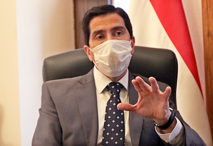 Novo diretor-geral paraguaio da Itaipu. Foto: Agência IP