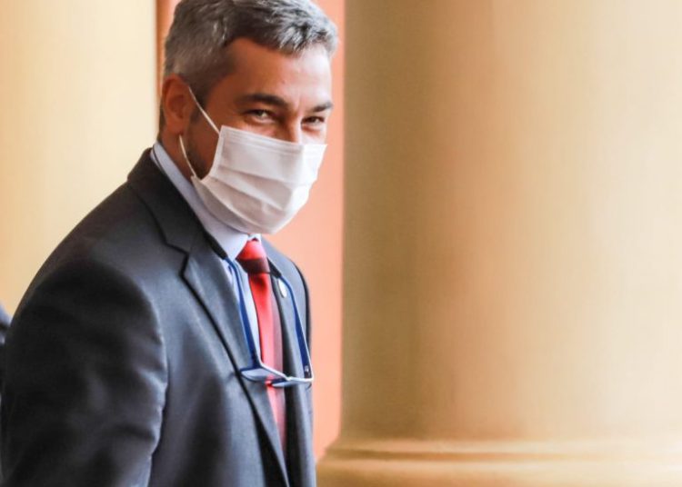 Mario Abdo Benítez, presidente do Paraguai. Foto Agência IP