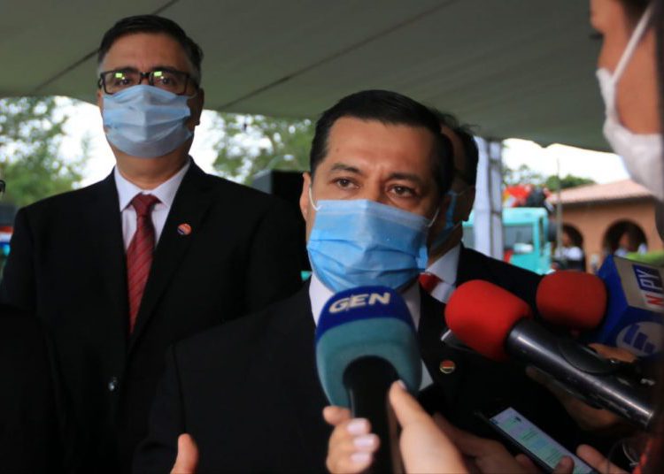 O presidente da ANDE, Félix Sosa. Foto: Agência IP