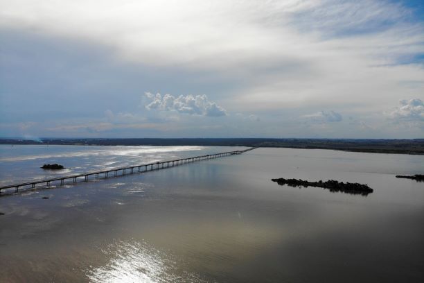 Ponte Ayrton Senna em Guaíra. Foto: Gilson Abreu/AEN