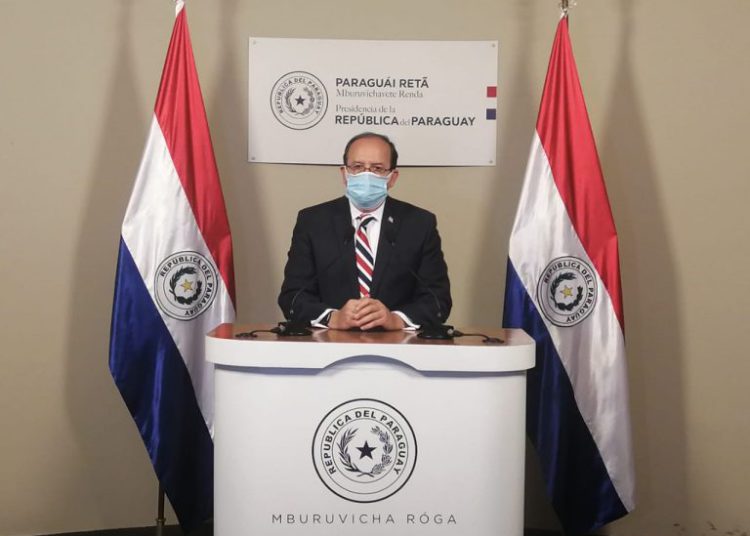 Manuel María Cáceres, Diretor Geral Interino do Paraguai de Itaipu. Foto: Agência IP