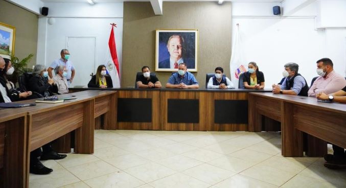 Também foi anunciado que vão pedir ajuda à Itaipu para fornecer medicamentos necessários aos pacientes internados com Covid-19. Foto: La Clave