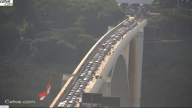 Foto: reprodução da câmera da Catve