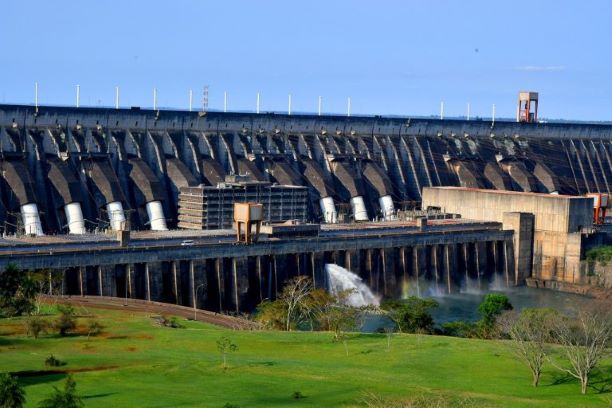 Usina de Itaipu. Foto: Divulgação/Agência IP