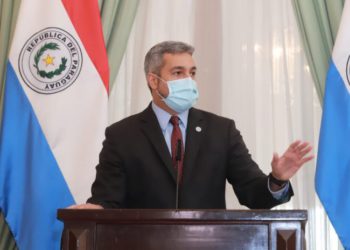 Mario Abdo Benítez, Presidente da República. Foto: Agência IP