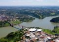 Ponte da Amizade, visão do Lado Brasileiro. (Autor: Caio Coronel)
