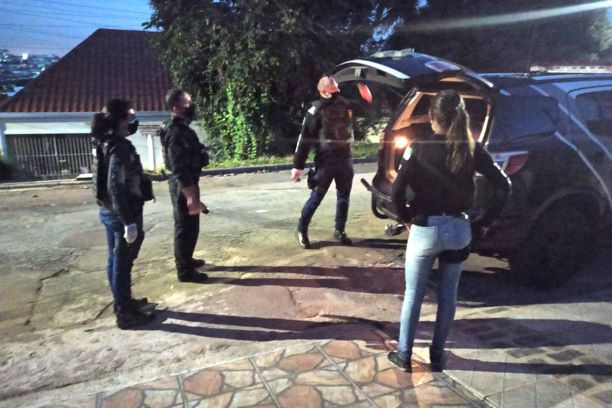 Operação em andamento no Paraná. Foto: AEN/Divulgação