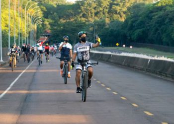 Passeio Itaipu by Bike. Fotos: Sara Cheida/IB
