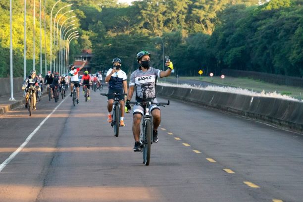 Passeio Itaipu by Bike. Fotos: Sara Cheida/IB