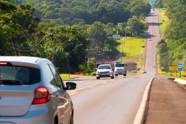 A Rodovia é o principal corredor turístico de Foz. Foto: Sara Cheida/IB