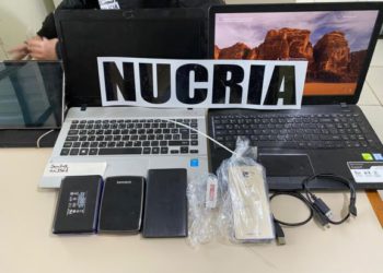 Material apreendido. Foto divulgação