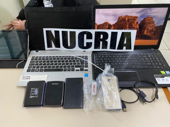 Material apreendido. Foto divulgação