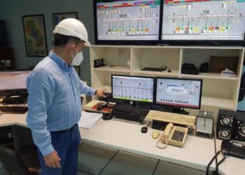 Centra de controle de Yacyretá. Foto: Divulgação/Yacyretá