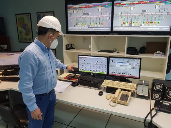 Centra de controle de Yacyretá. Foto: Divulgação/Yacyretá