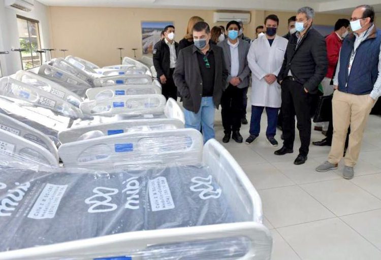 A entrega foi feita com a presença do presidente da República, Mario Abdo Benítez. Foto Itaipu