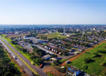 Porto seco de Foz. Foto:   Divulgação