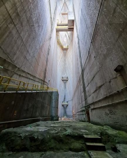 Antigo leito do Rio Paraná seco pela barragem da Itaipu. Foto ilustrativa: Josiele Patias/JIE