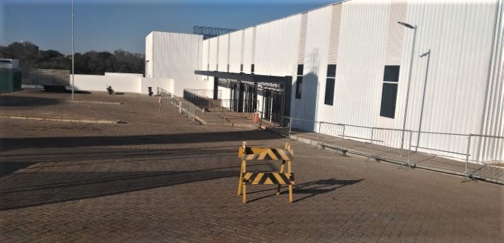 Mercado Municipal à espera do habite-se. Foto: Não Viu?