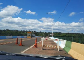 Ponte Tancredo Neves, que liga Foz do Iguaçu a Puerto Iguazú. Foto: Cris Loose