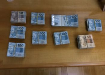 Foram apreendidos R$ 124 mil em espécie. Foto: PF/Divulgação