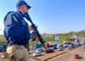 PRF em operação na região da Ponte da Amizade. Foto de arquivo: PRF/Divulgação