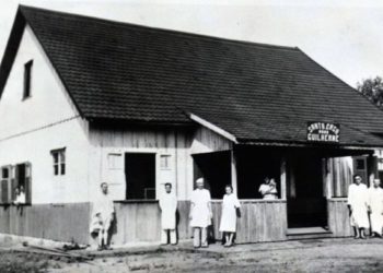 Primeira sede da Santa Casa. Foto: divulgação