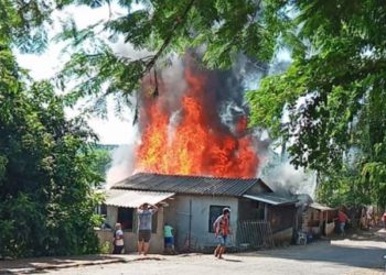 Incêndio destruiu a casa onde vivia o jovem do PIIT. Fotos: arquivo da família