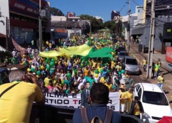 Manifestações em Foz do Iguaçu. Foto ilustrativa: Arquivo da Catev